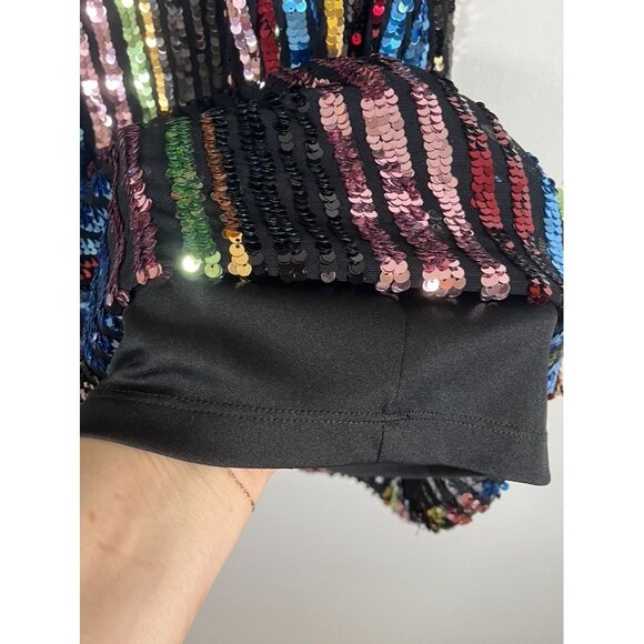 Torrid Multicolor Sequin Midi Dress - Picture 4 of 13